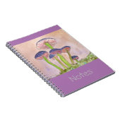 Notitieboek met magische pastelpaddenstoelen (Rechterzijde)