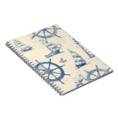 Notitieboek met mariene elementen (Rechterzijde)