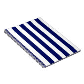Notitieboek met marinestrips (Rechterzijde)