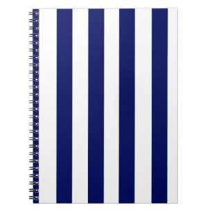 Notitieboek met marinestrips