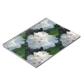 Notitieboek met meerdere kostbare peony's (Linkerzijde)