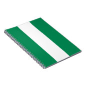 Notitieboek met Nigeriaanse vlag (Rechterzijde)