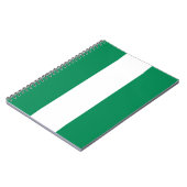 Notitieboek met Nigeriaanse vlag (Linkerzijde)