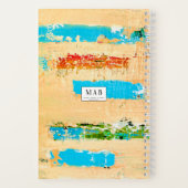 notitieboek met originele kunst (Achterkant)