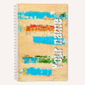 notitieboek met originele kunst (Voorkant)