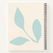 Notitieboek met pastel ruitjespapier (Achterkant)