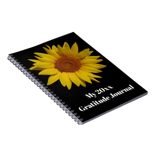 Notitieboek met persoonlijke zonnebloempitten (Rechterzijde)