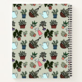 Notitieboek met plant thema (Achterkant)