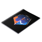 Notitieboek met Spica Mission patch (Linkerzijde)
