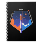 Notitieboek met Spica Mission patch (Voorkant)
