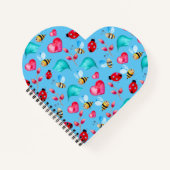 Notitieboek met spiraalvormige kruid (Voorkant)