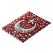 Notitieboek met Turkse kleuren Abstract Design (Linkerzijde)