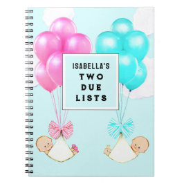 Notitieboek met twins Zwangerschap Planner