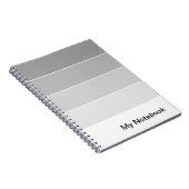 Notitieboek met  verloop ontwerp (Rechterzijde)