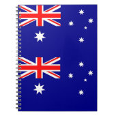 Notitieboek met vlag van Australië (Voorkant)