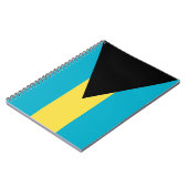 Notitieboek met vlag van Bahama's (Linkerzijde)