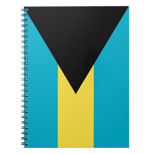 Notitieboek met vlag van Bahama's (Voorkant)