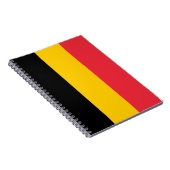 Notitieboek met vlag van België (Rechterzijde)