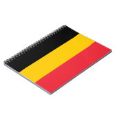 Notitieboek met vlag van België (Linkerzijde)