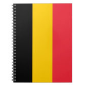 Notitieboek met vlag van België (Voorkant)