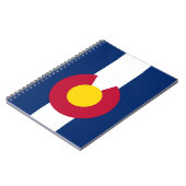 Notitieboek met vlag van Colorado State (Linkerzijde)