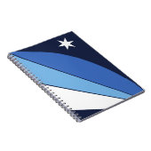 Notitieboek met vlag van Columbia, SC (Rechterzijde)