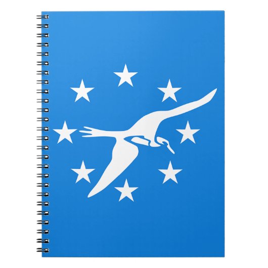 Notitieboek met vlag van Corpus Christi City (Voorkant)