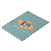 Notitieboek met vlag van de Delaware (Linkerzijde)