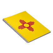 Notitieboek met vlag van de staat New Mexico (Rechterzijde)