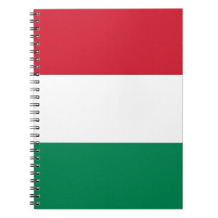 Notitieboek met vlag van Hongarije