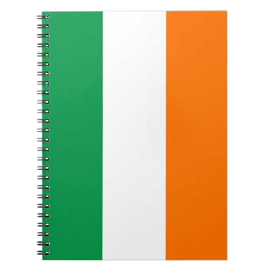 Notitieboek met vlag van Ierland (Voorkant)