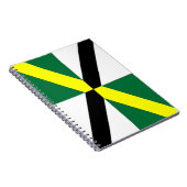 Notitieboek met vlag van Monterey City (Rechterzijde)