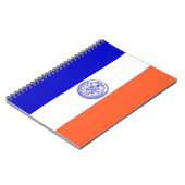 Notitieboek met vlag van New York City (Linkerzijde)