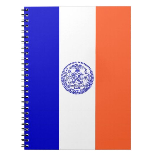 Notitieboek met vlag van New York City (Voorkant)