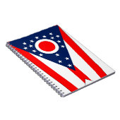 Notitieboek met vlag van Ohio State (Rechterzijde)
