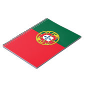 Notitieboek met vlag van Portugal (Linkerzijde)