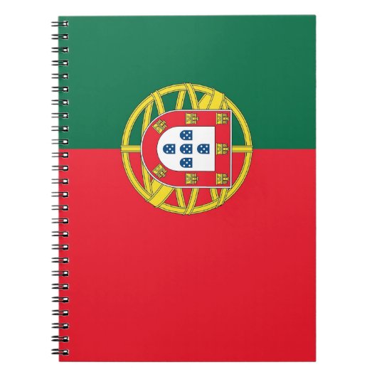 Notitieboek met vlag van Portugal (Voorkant)