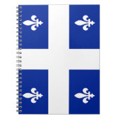 Notitieboek met vlag van Quebec (Voorkant)