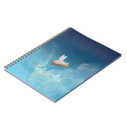 notitieboek met vleugels (Linkerzijde)