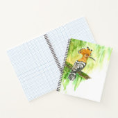 Notitieboek met Waterverf Hoopoe (Binnen)