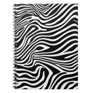 Notitieboek met Zebra Striped Design