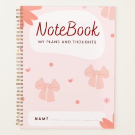 "Notitieboek: Mijn plannen en gedachten" | Zoete R Planner