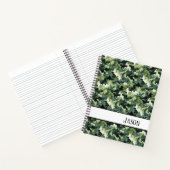 Notitieboek-Militaire Groene Camo Notitieboek (Binnen)
