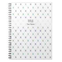 Notitieboek: Mint & Lila Argyle