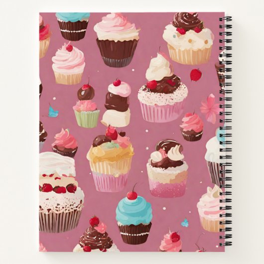 notitieboek "Mom's Secret Recipes" (Achterkant)