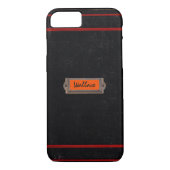 Notitieboek monogram Case-Mate iPhone Case (Achterkant)