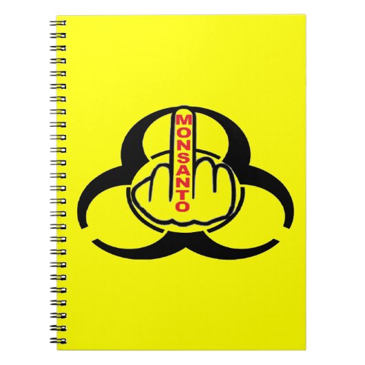 Notitieboek Monsanto Bio Hazard Flip (Voorkant)