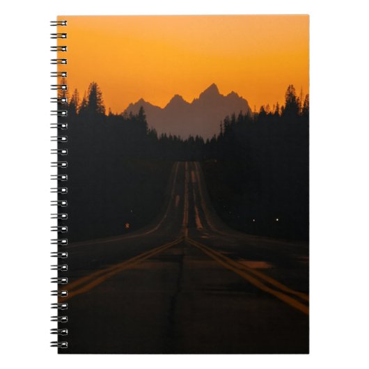 Notitieboek Mountain Sunset Highway (Voorkant)