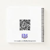 Notitieboek Music Octopus Square (Achterkant)