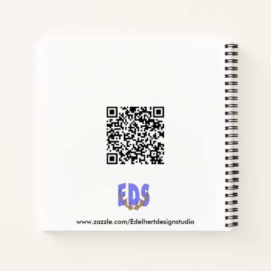 Notitieboek Music Octopus Square (Achterkant)